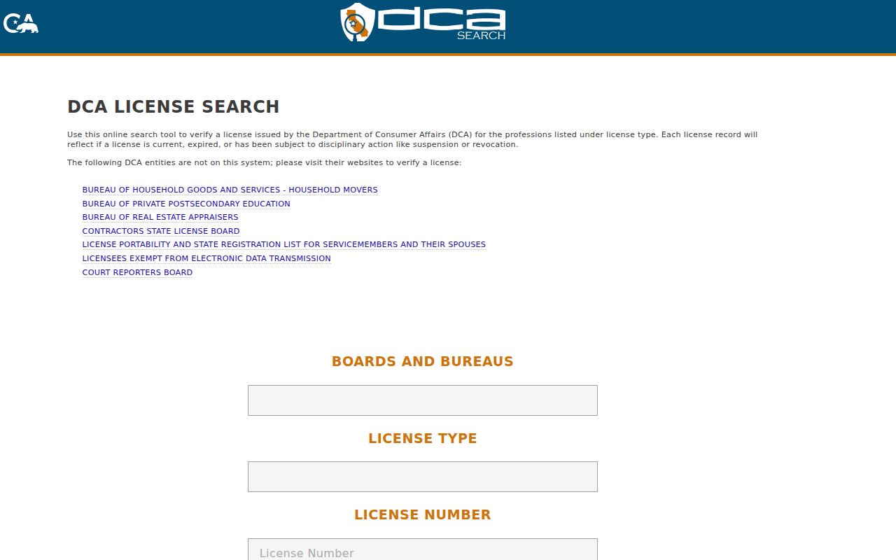 Lakewood residents directory California license search